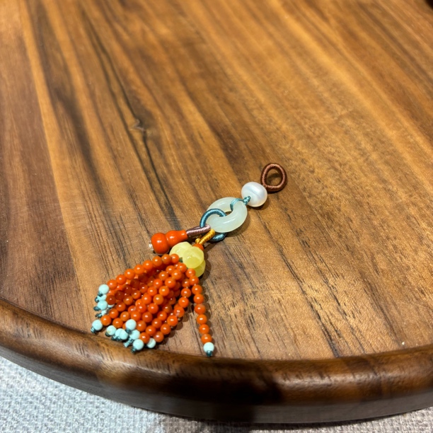 X-243小璐仙仙国风流苏小提溜手机挂件挂绳手机链短款古风挂饰