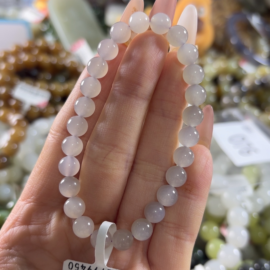 和田玉未镶嵌手链76