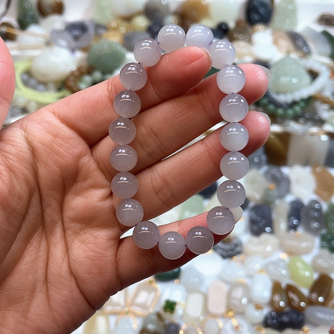 和田玉手串未镶嵌