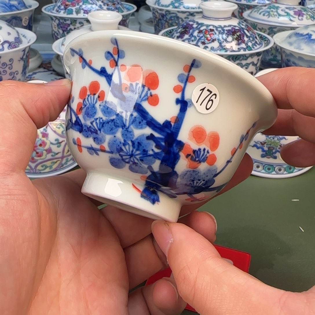 彦祖纯手工手绘茶具176