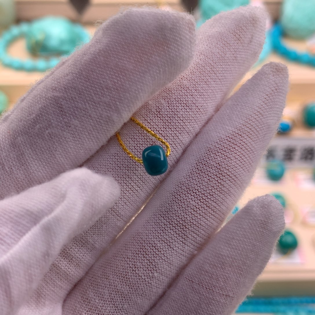 绿松石珠宝奇石未镶嵌信*