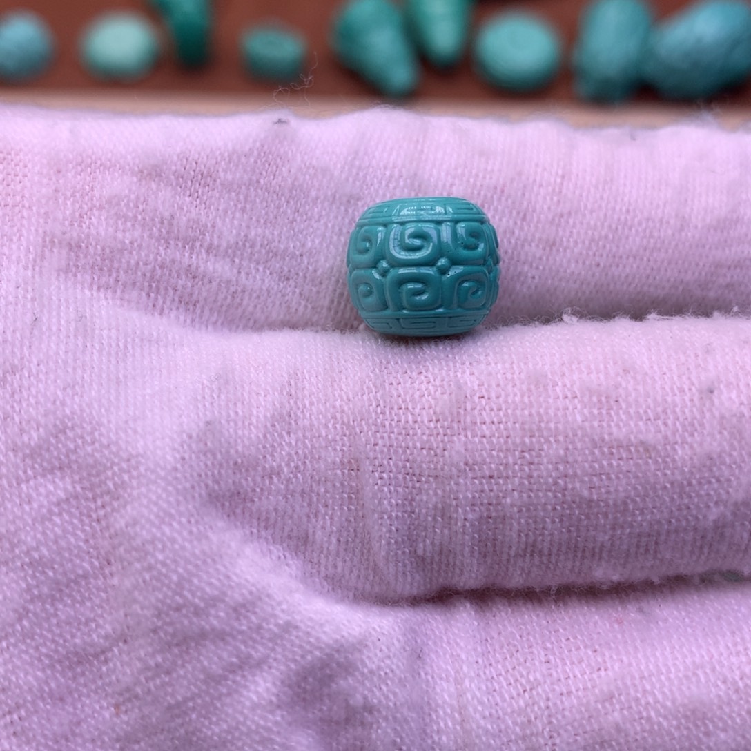 原生态散珠配珠回纹珠卡11