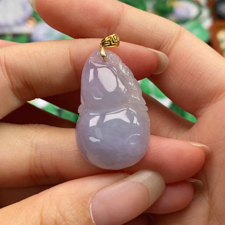 颈饰未镶嵌翡翠吊坠