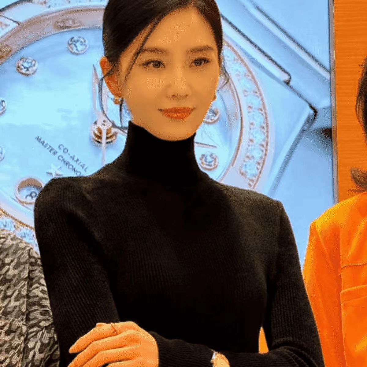 刘诗诗同款天鹅颈秋冬季新款高领毛衣女毛衫针织衫修身打底衫上衣