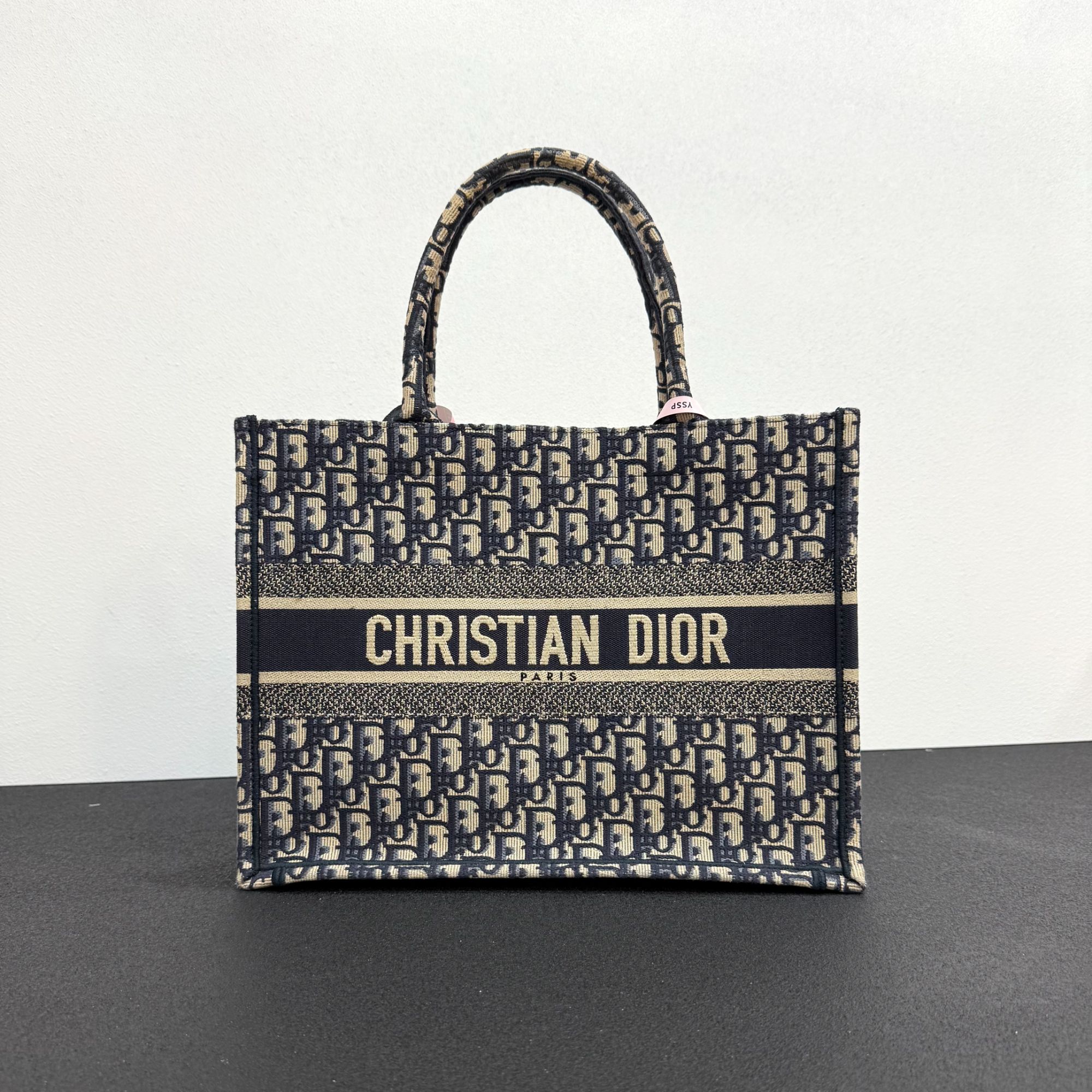 未使用 DIOR/迪奥 壹所奢品/迪奥中号托特老花包/二手奢侈品闲置