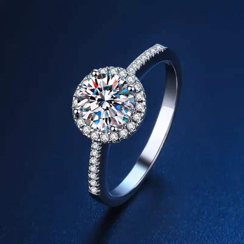 【南非之星】高端定制DIY 经典圆包2ct