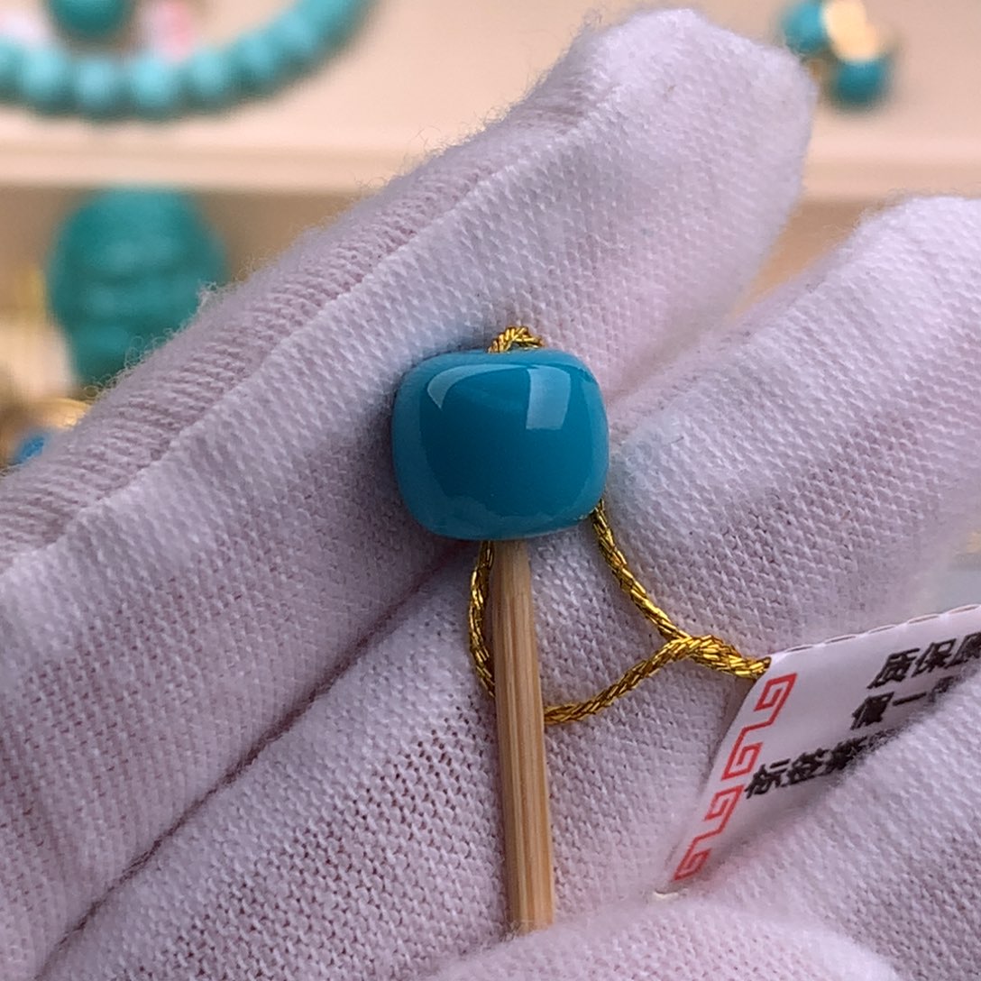 绿松石珠宝奇石未镶嵌N*n9