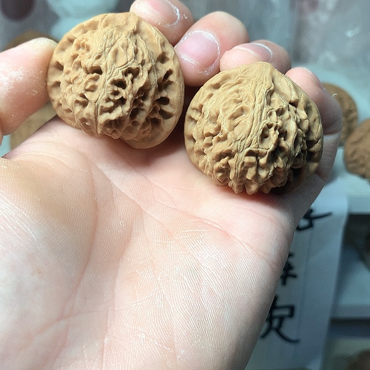 核桃把件桃心宫灯玉玺狮子头全品39