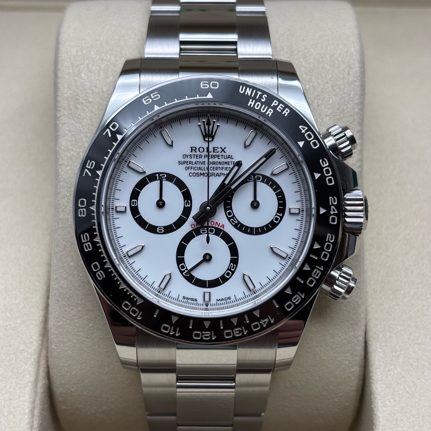 99新 Rolex/劳力士 劳力士宇/m126500LN白熊猫/25年二手