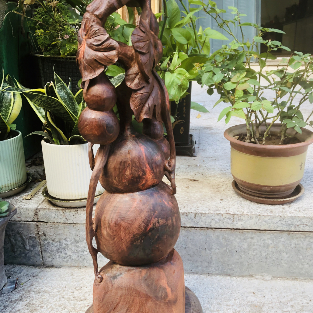 老挝大红酸枝交趾黄檀五福临门