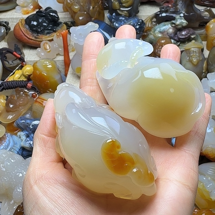 l***b玛瑙/玉髓未镶嵌饰品