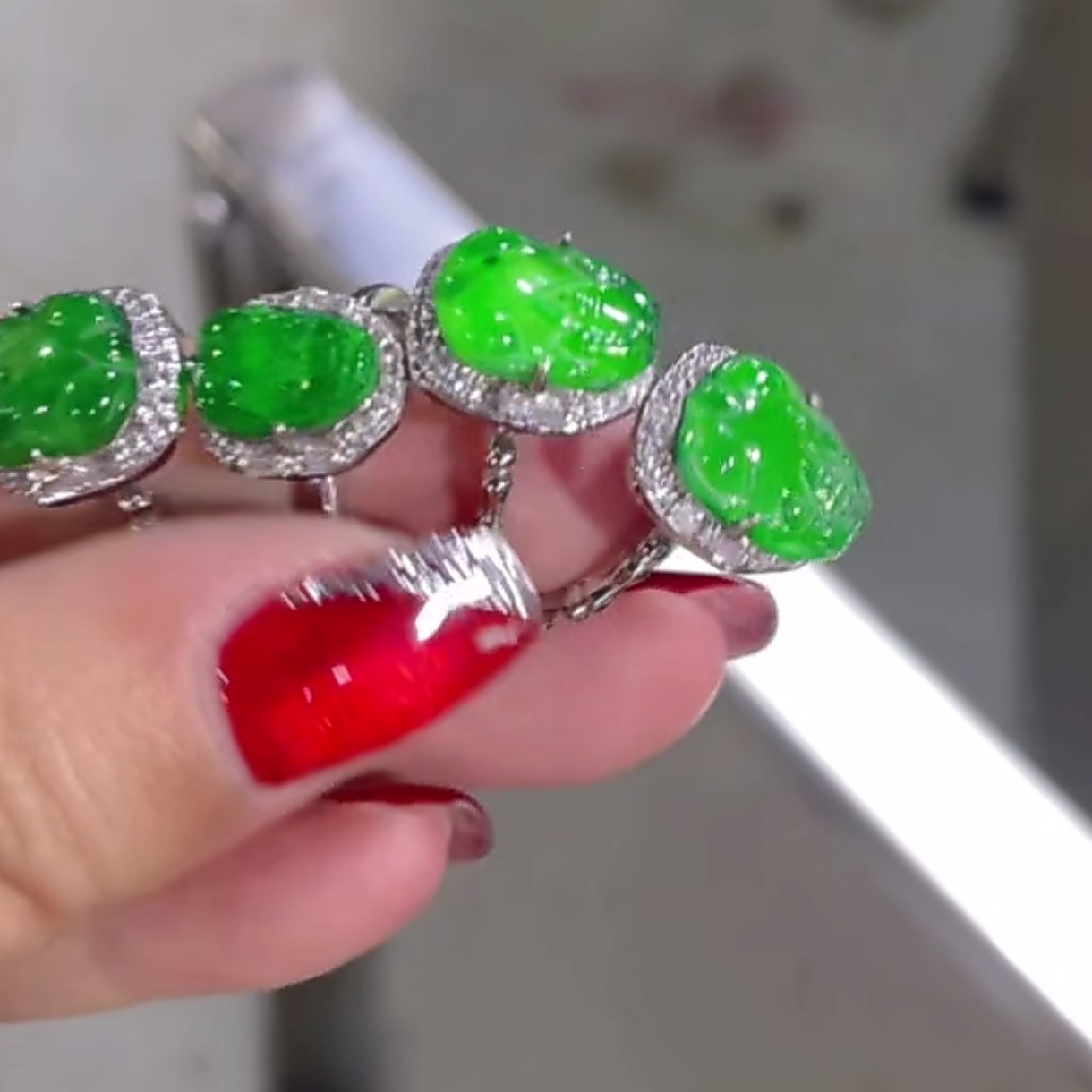 天然A货翡翠假一罚四（多样性发货拍一发一）