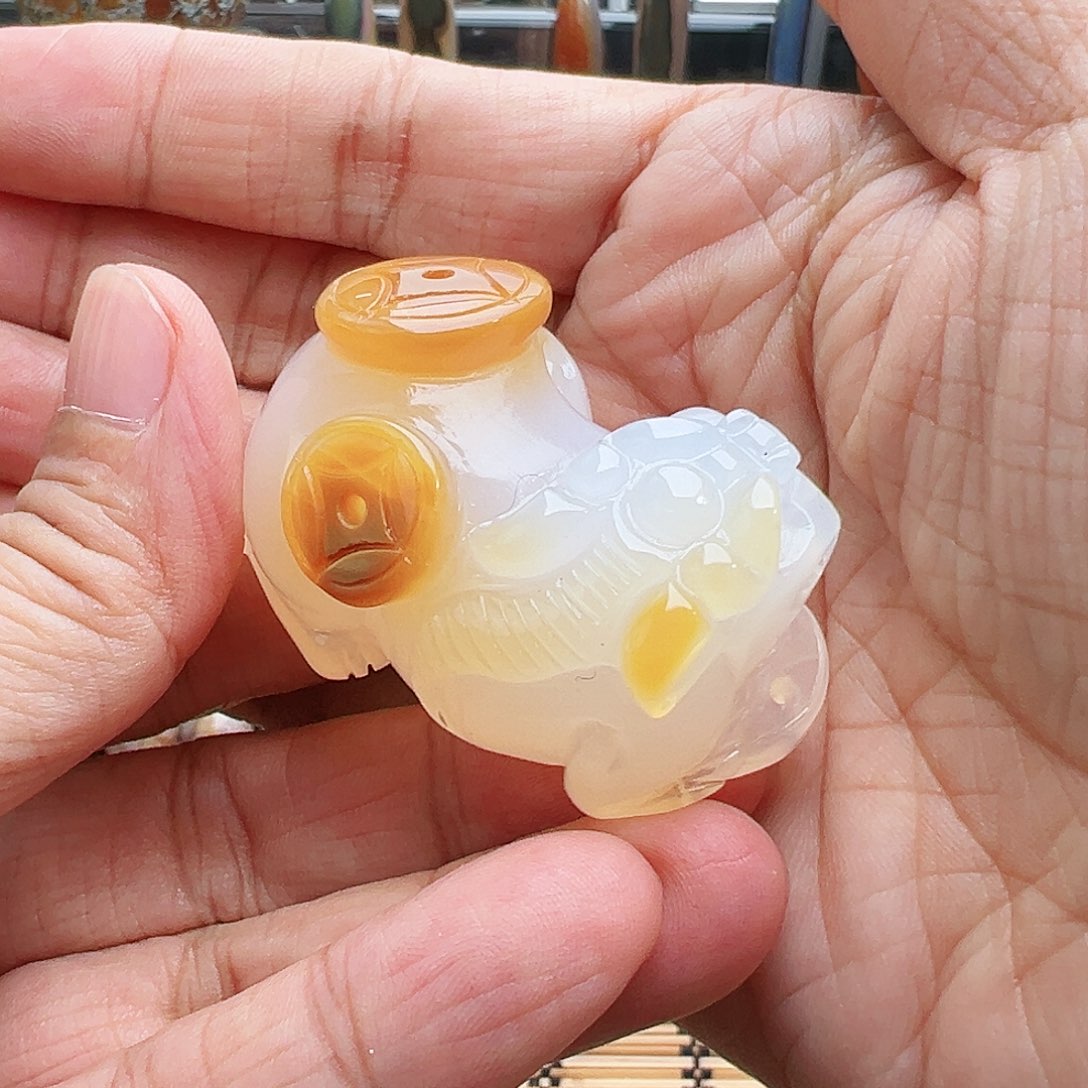 玛瑙/玉髓珠宝半成品未镶嵌