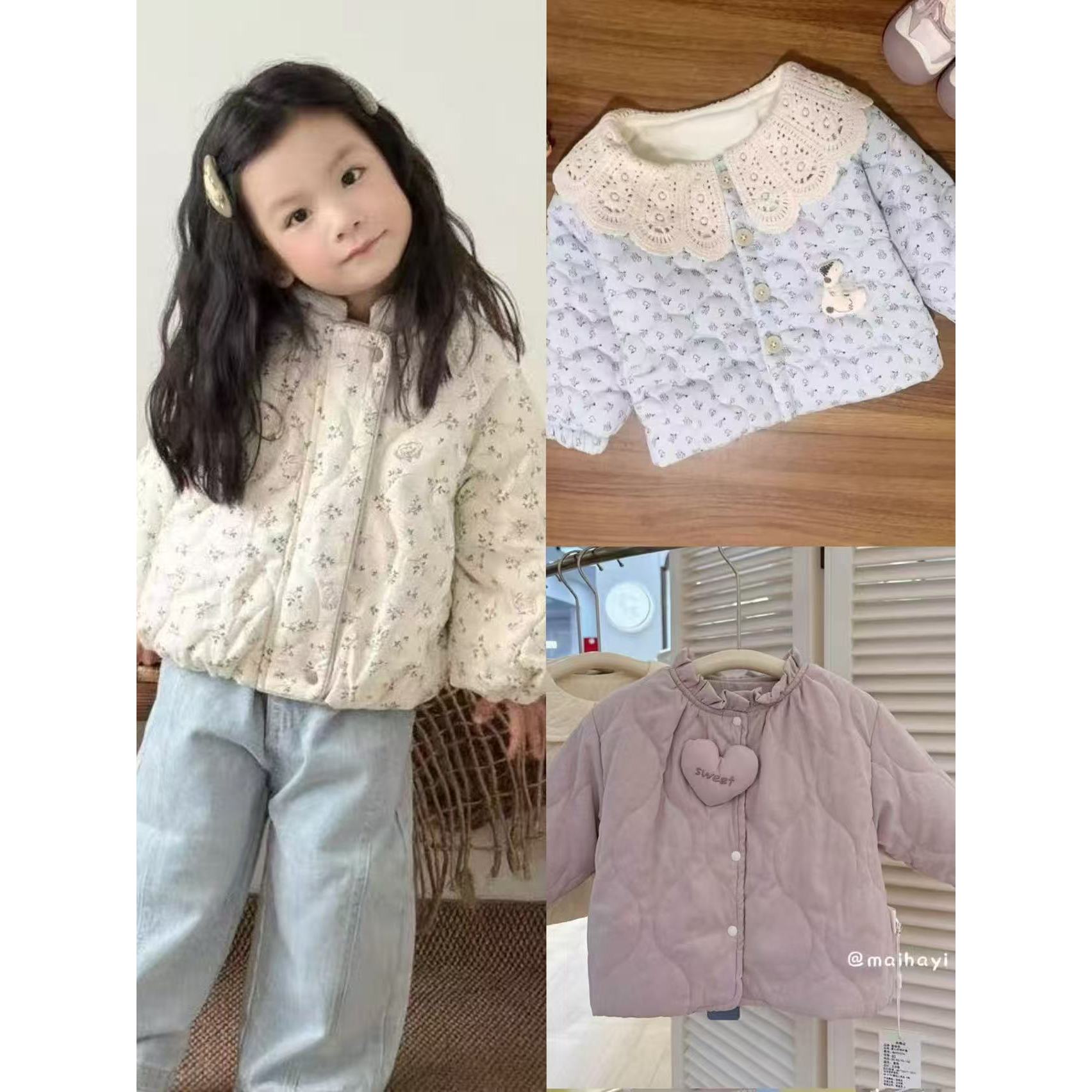 【D901-D904】秋冬款宝宝分体上衣多款多色组合