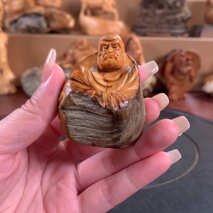 柏木（崖柏）根雕摆件