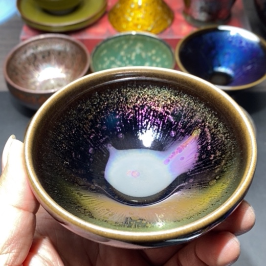 茶盏建盏主人杯茶壶盖碗品茗杯023