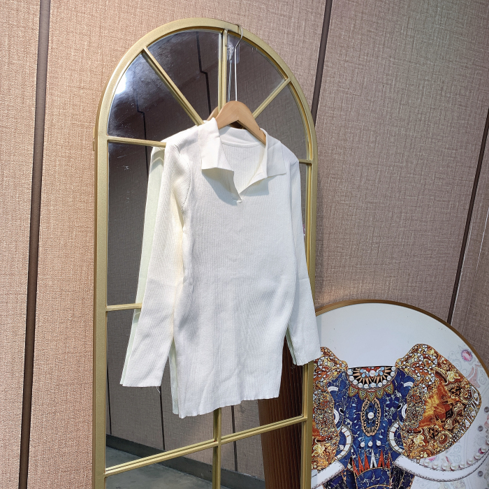 UU110孕妇白色针织衫90-150