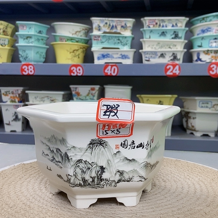 紫砂花瓶紫砂花盆
