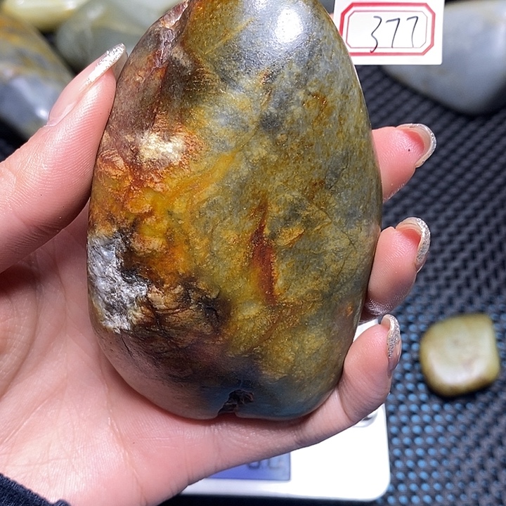 和田玉（糖玉）未镶嵌挂件377