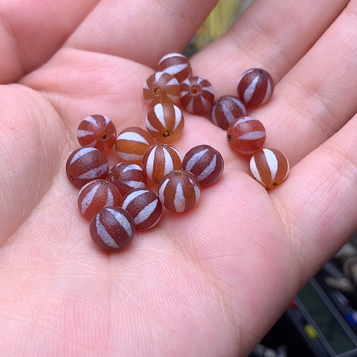 玛瑙/玉髓发10个未镶嵌