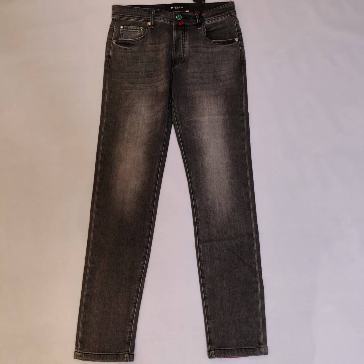99新 ZEGNA 联名灰白牛仔裤  461