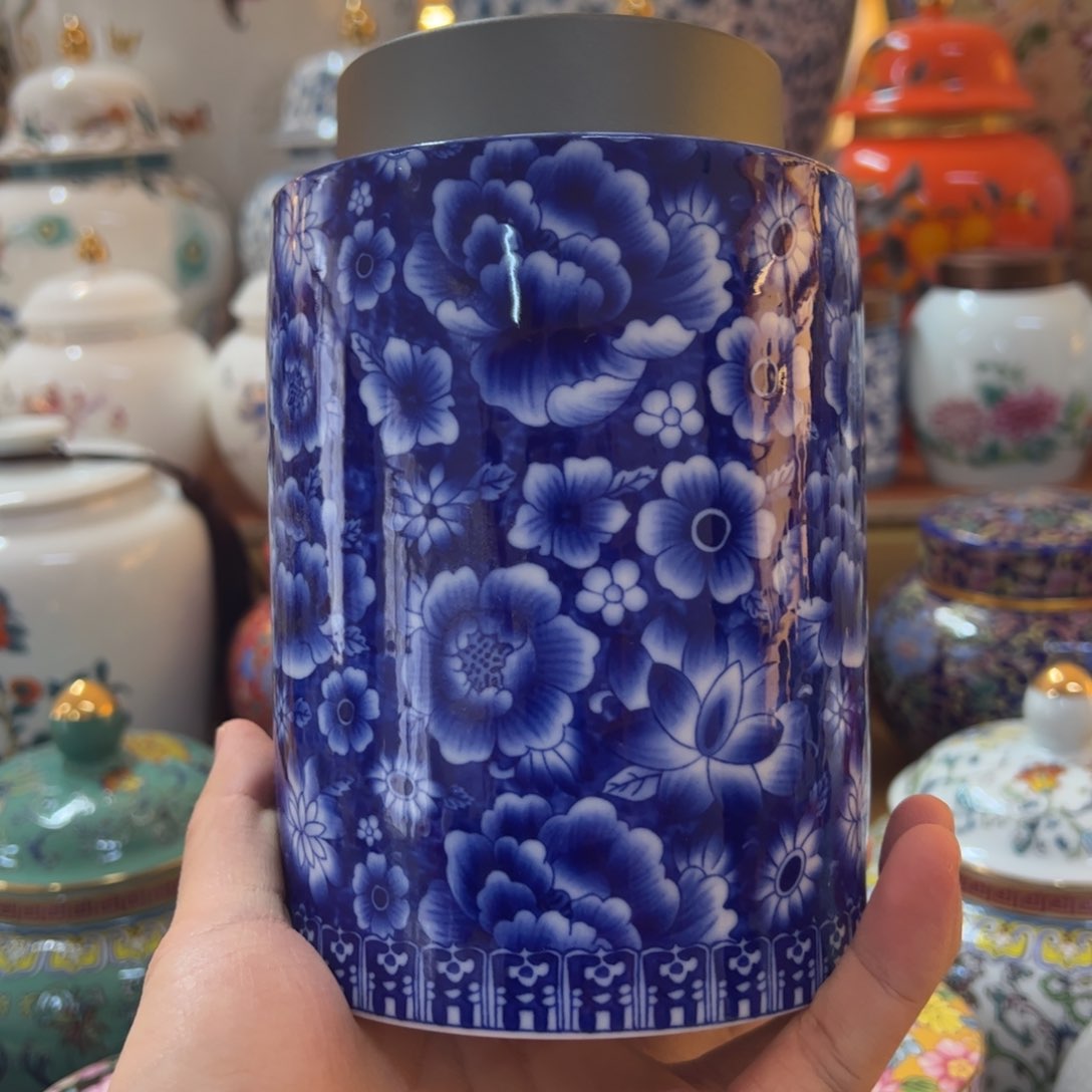 高端款家用茶叶罐