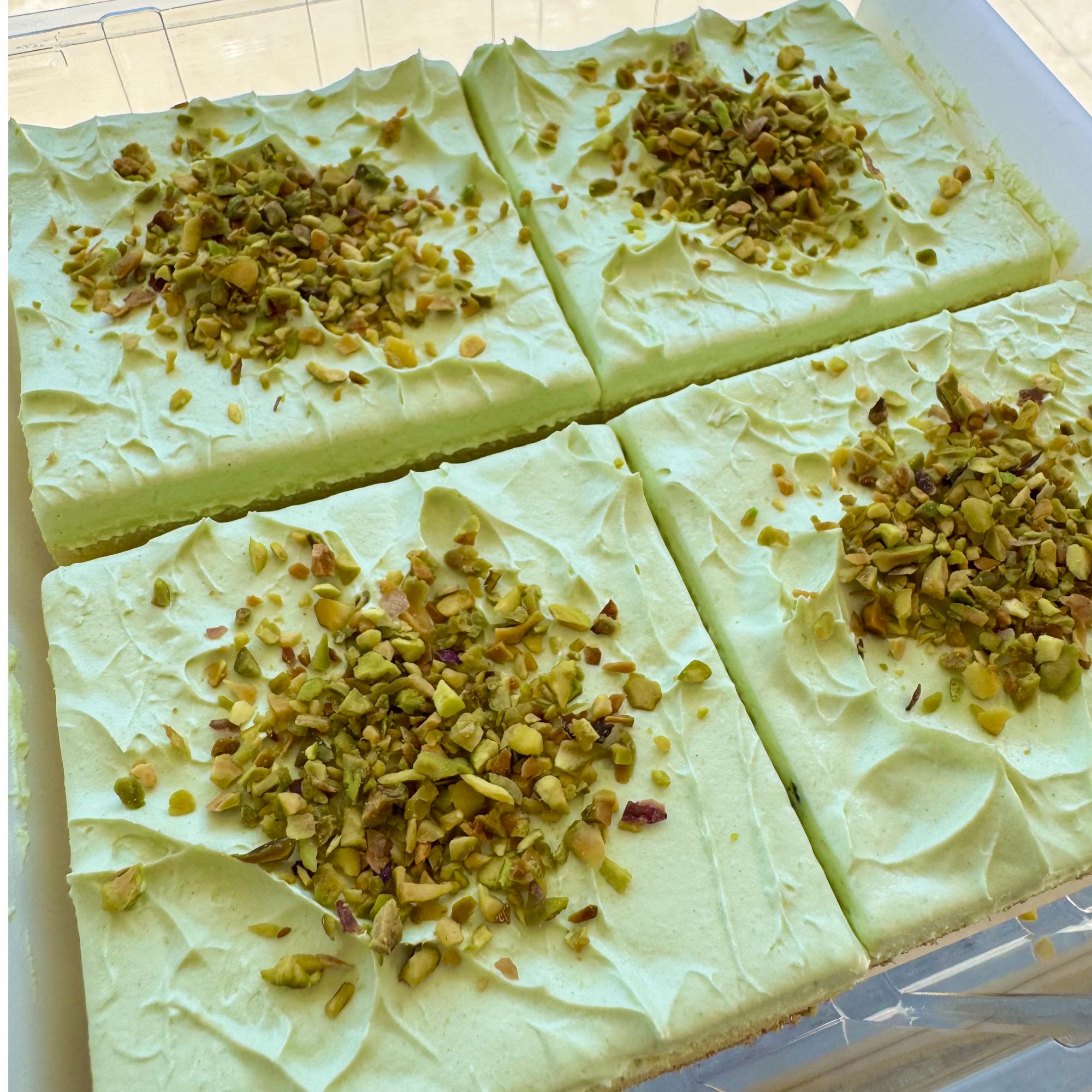 【海盐开心果蛋糕】顺丰京东冷链4块奶油蛋糕冰淇淋口味6寸左右350g/盒甜品下午茶蛋糕美食