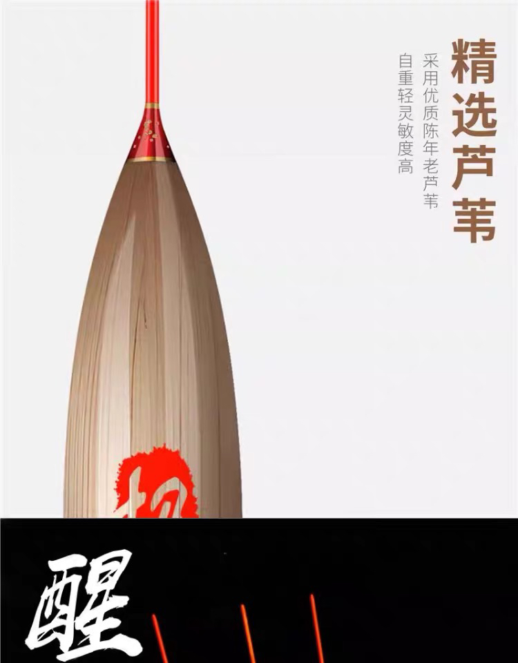 黑坑上岸芦苇浮漂