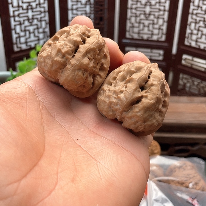 猪***u把件文玩核桃蛤蟆