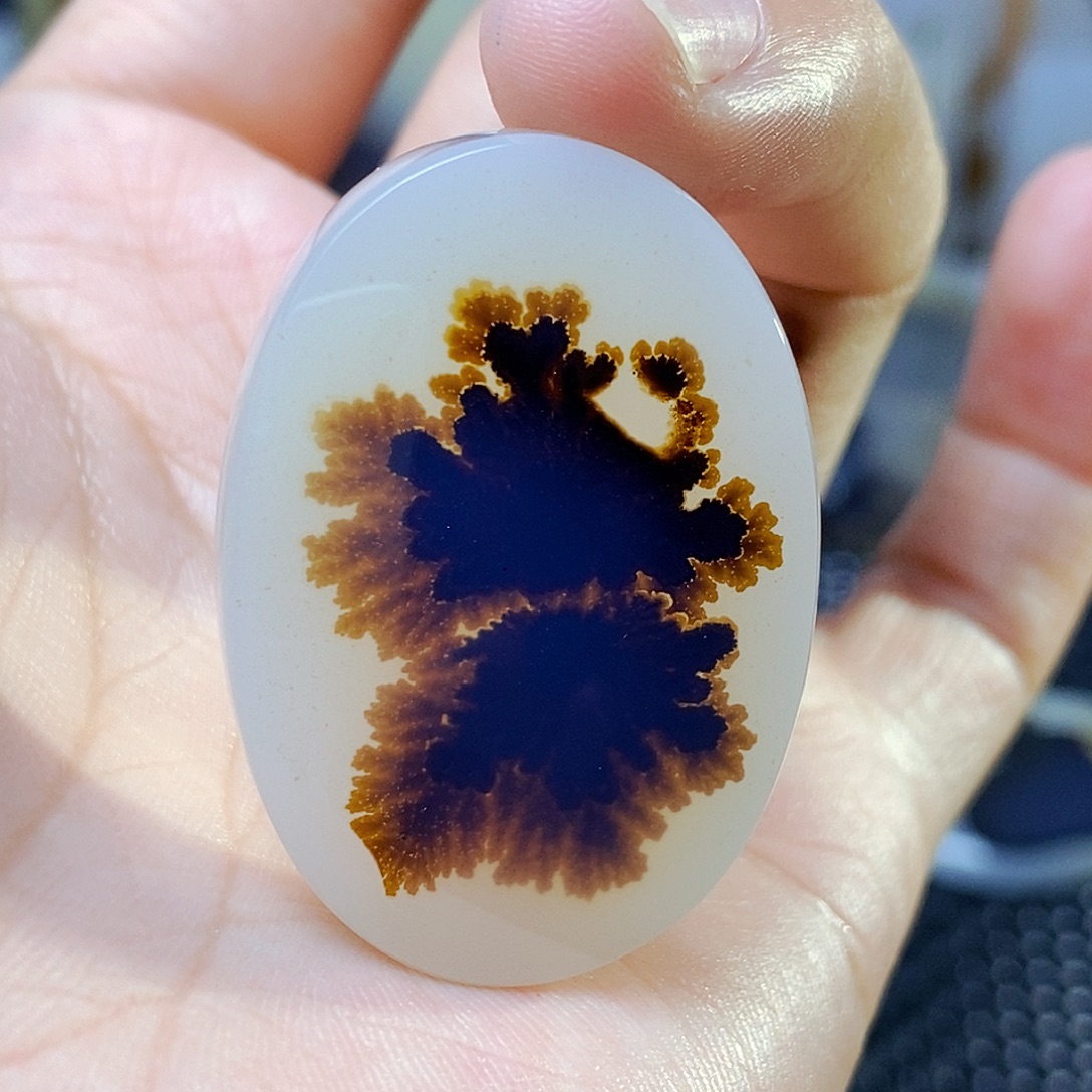未镶嵌玛瑙/玉髓珠宝半成品