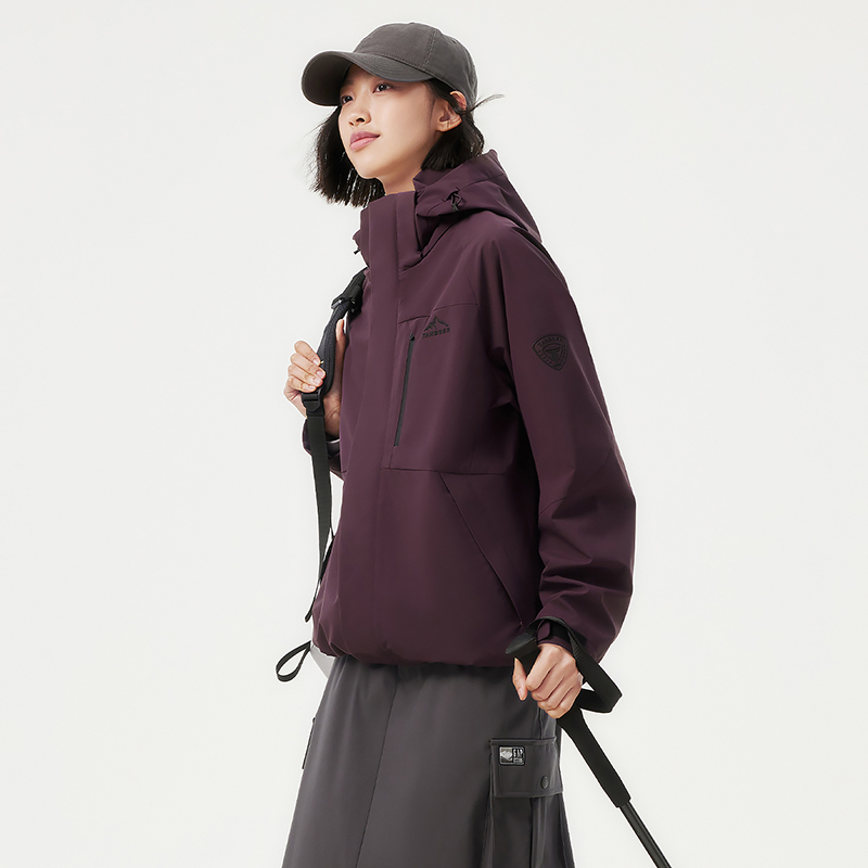 【达人主链接】坦博尔情侣款户外三合一羽绒服TEF560531D