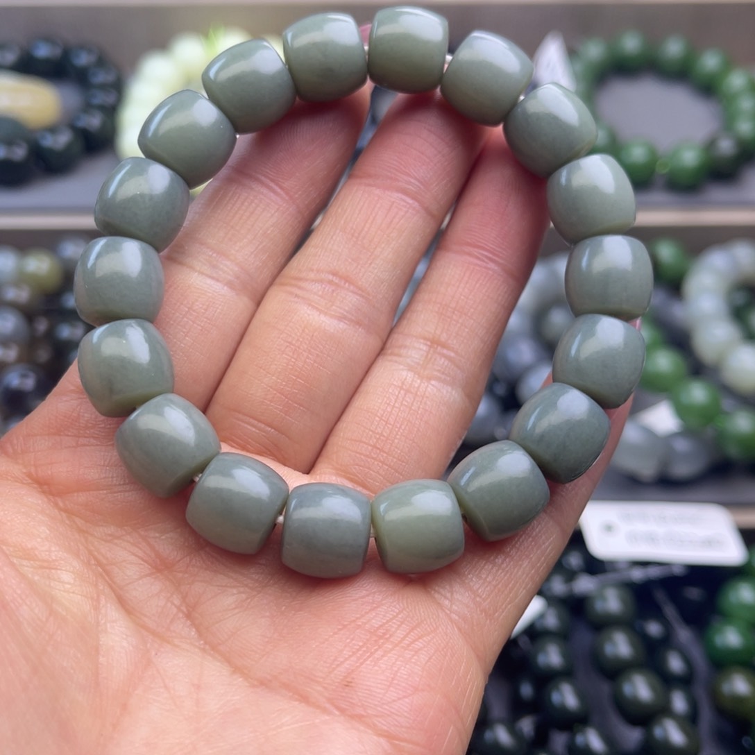 和田玉手链未镶嵌