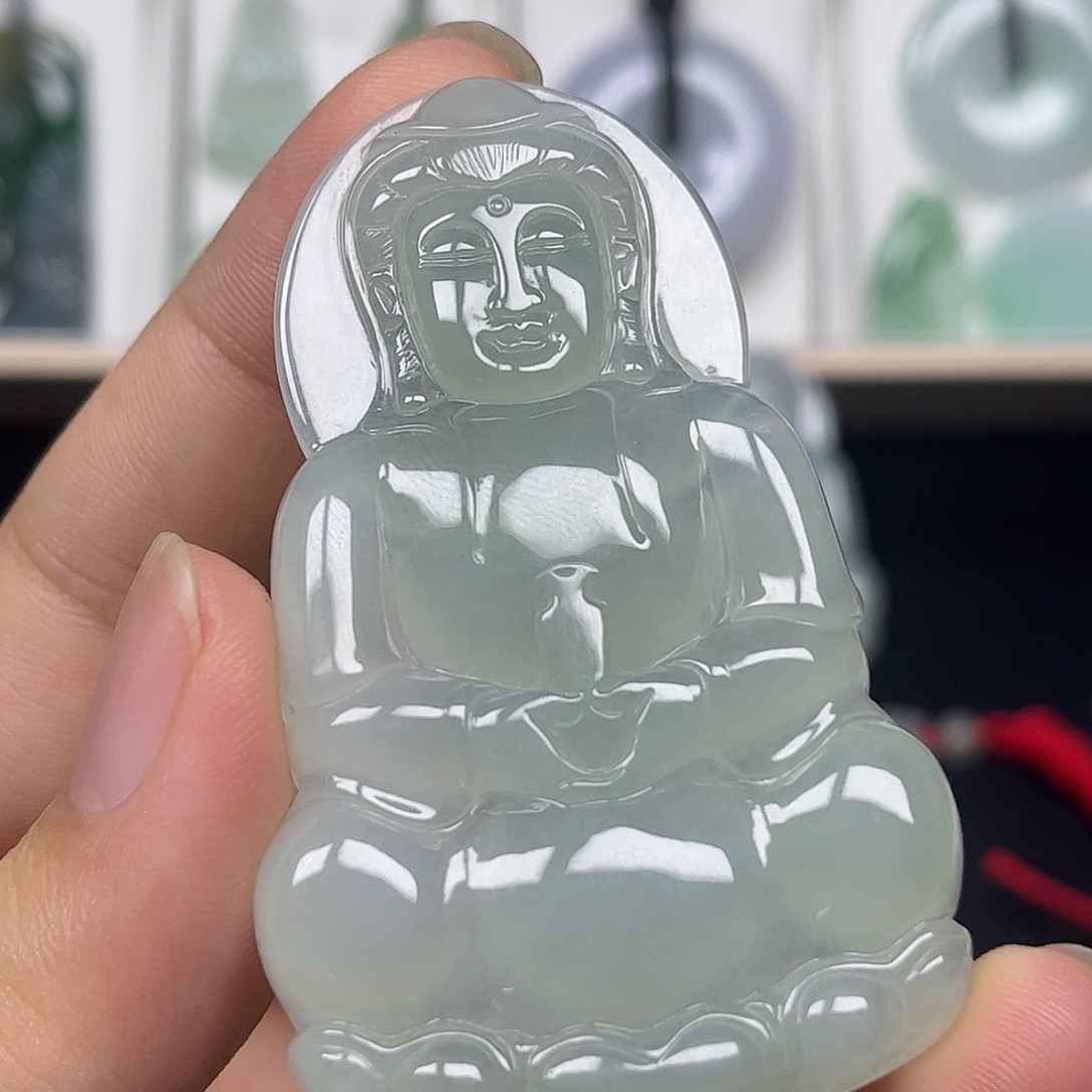 翡翠未镶嵌颈饰缅甸天然翡翠