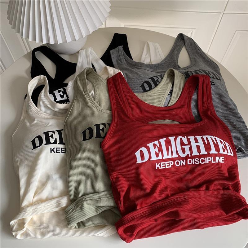 胖mm300斤大码美式复古印花甜辣吊带背心女夏季带胸垫外穿上衣