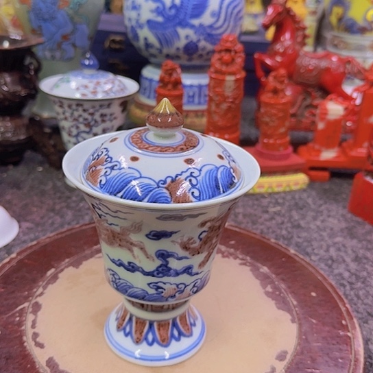 瓷片摆件家居设计的设计