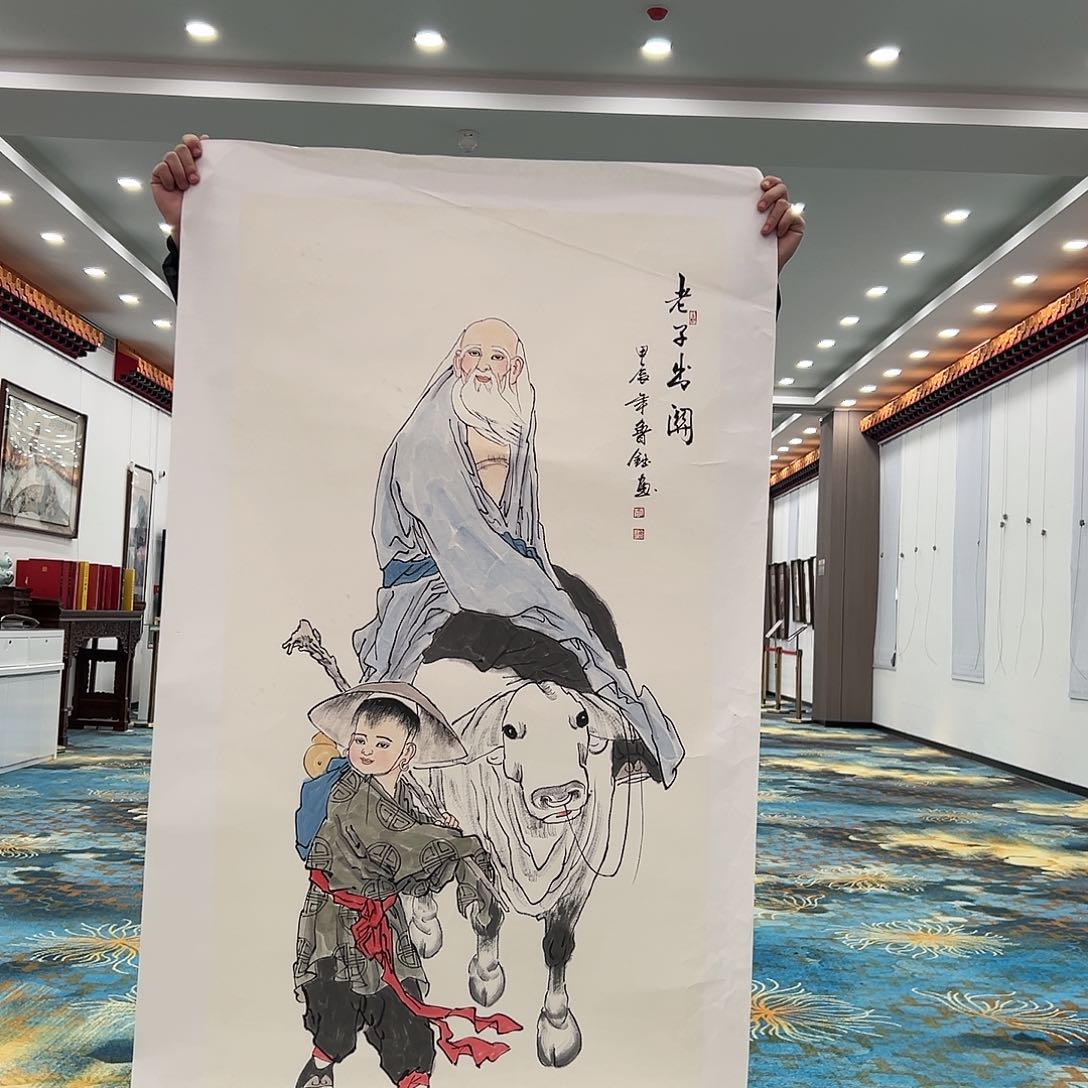 国画苏珊展览原作