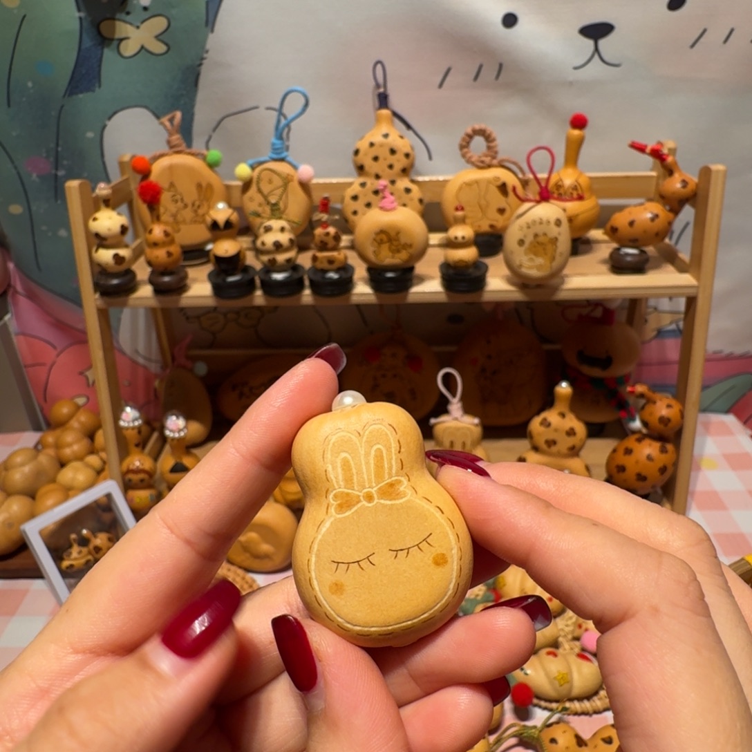 木小兔子烙画雕刻