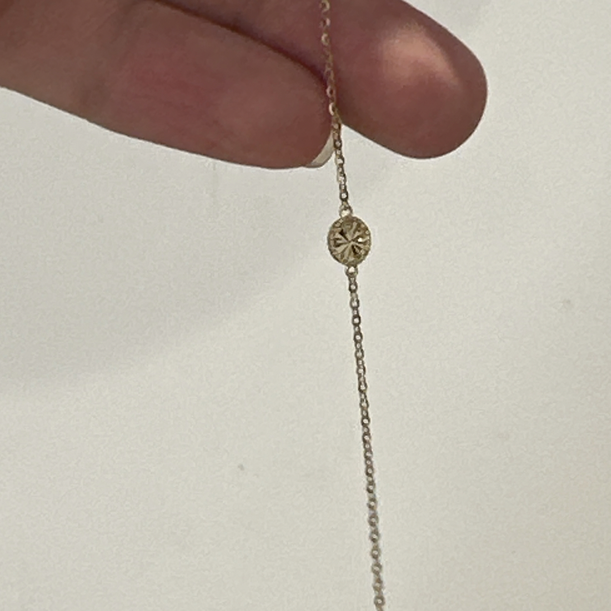 合金手链 车花小手链