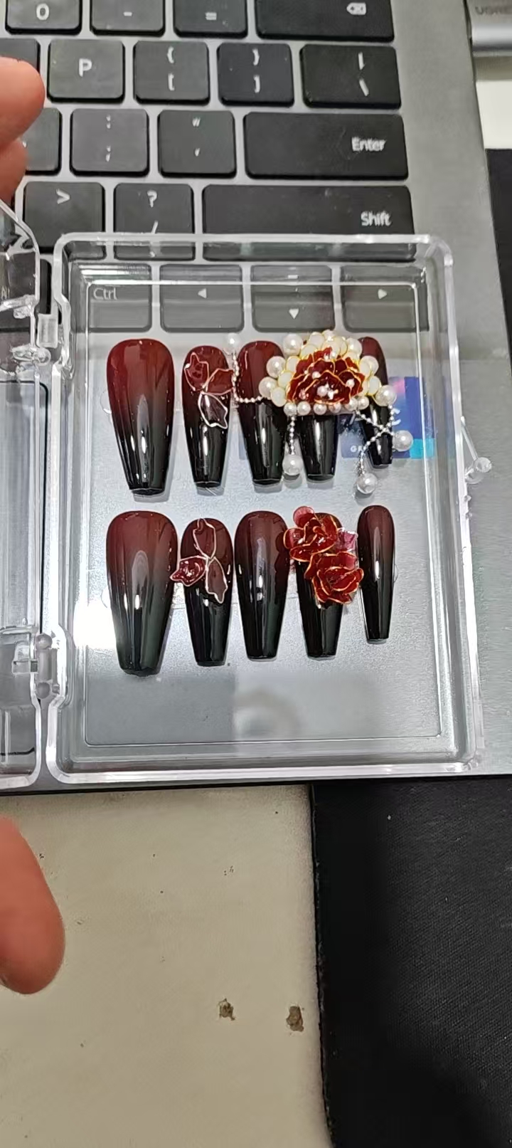 穿戴甲高级定制孤品款式199