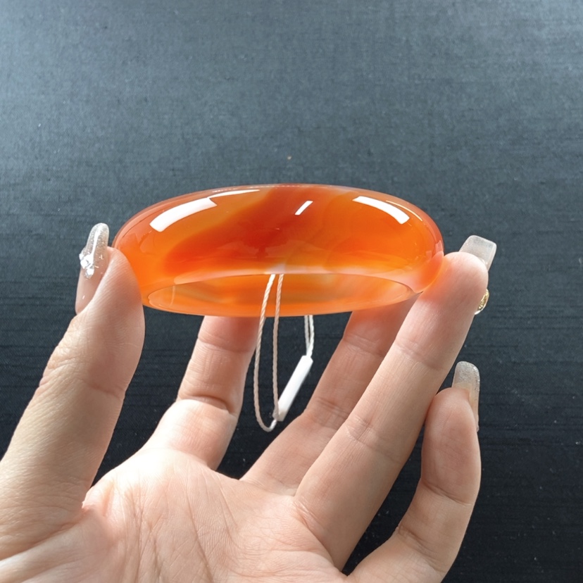 【闪购商品】玛瑙/玉髓手镯未镶嵌?*蕊