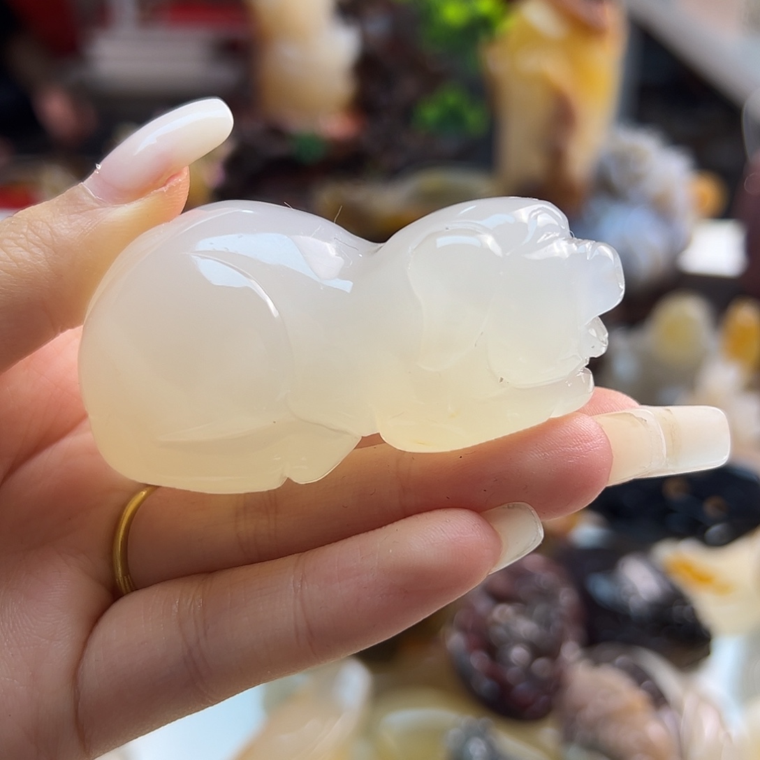 玛瑙/玉髓未镶嵌吊坠(不含链)