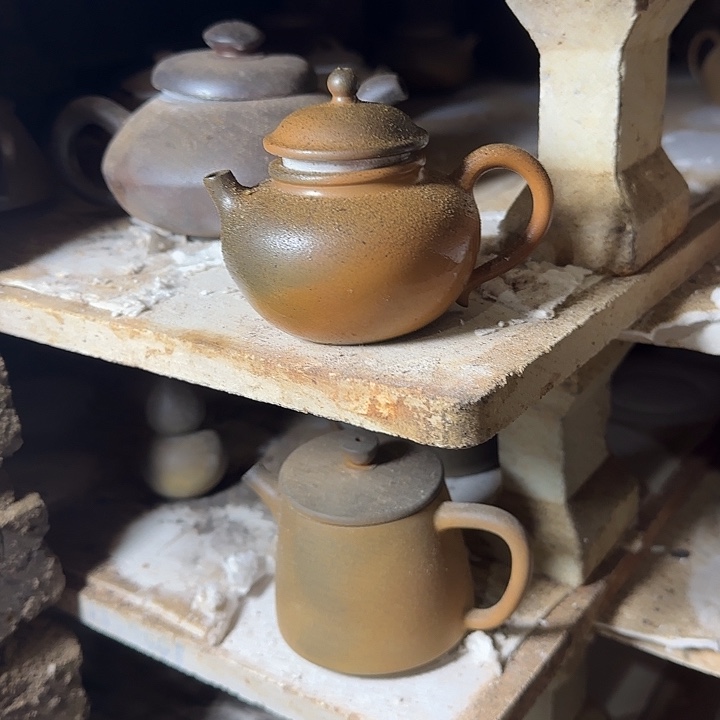 茶壶紫泥坭兴陶柴烧