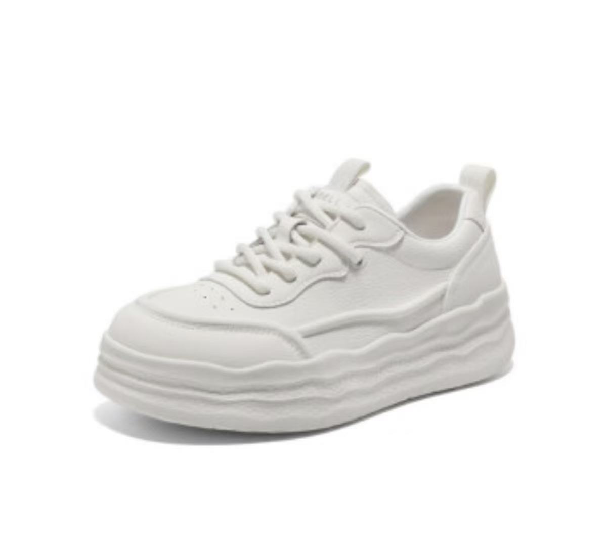 夏季运动休闲鞋潮流透气小白鞋秋季系带春季休闲板鞋