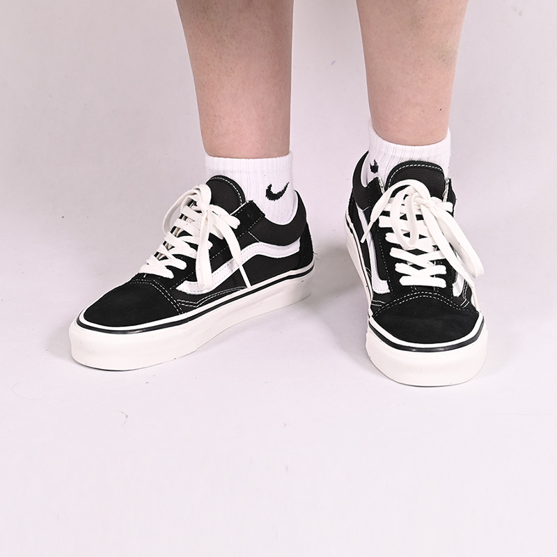 Vans范斯男女复古黑白运动休闲鞋安纳海姆百搭板鞋VN0A38G2PXC