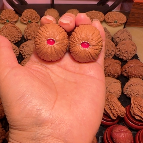 把件文玩核桃猴头