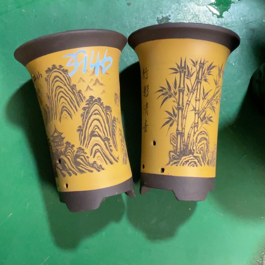 岁***L花盆紫砂微瑕小号