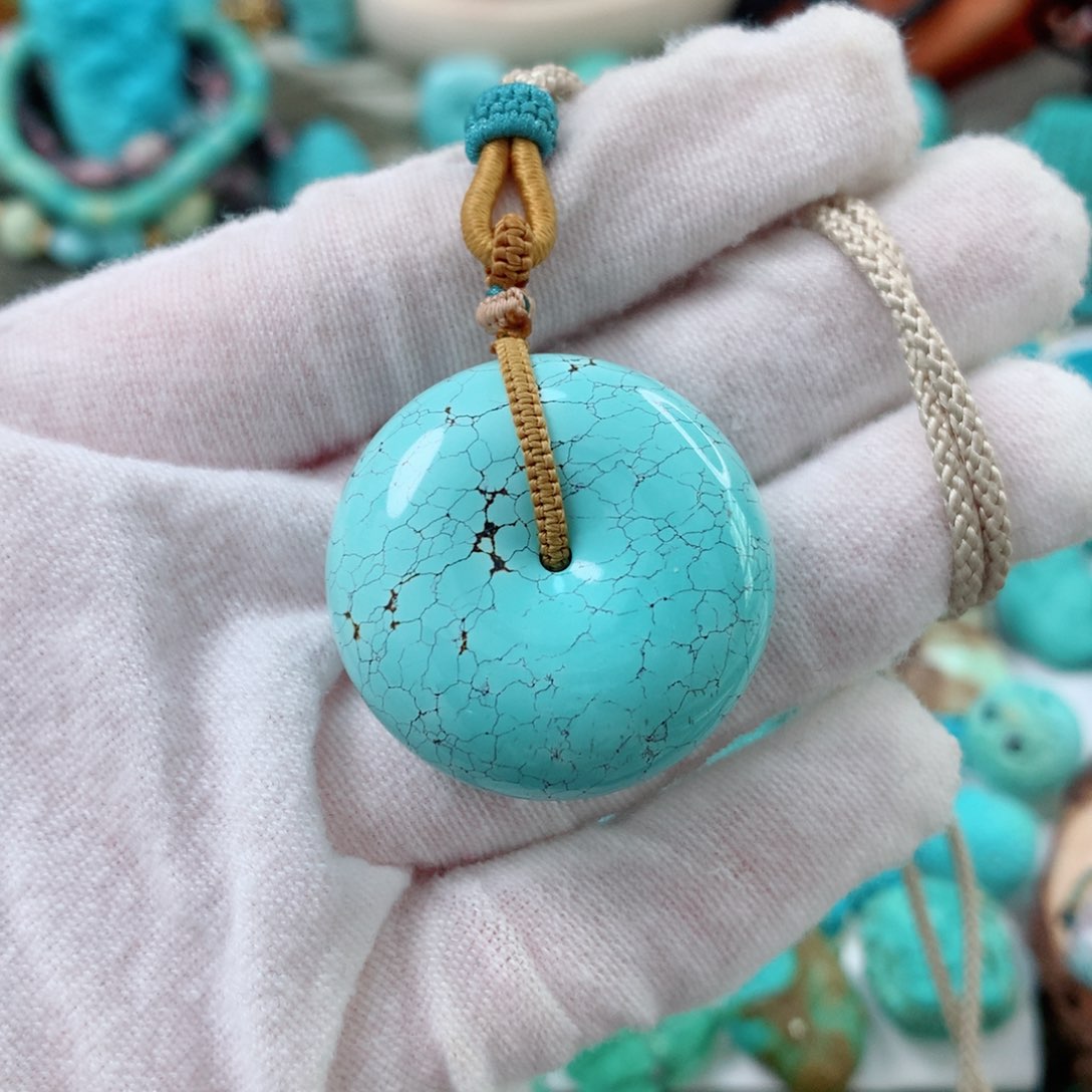 绿松石未镶嵌珠宝半成品