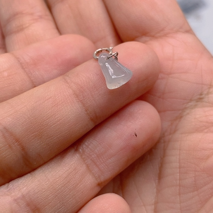 翡翠未镶嵌颈饰我在