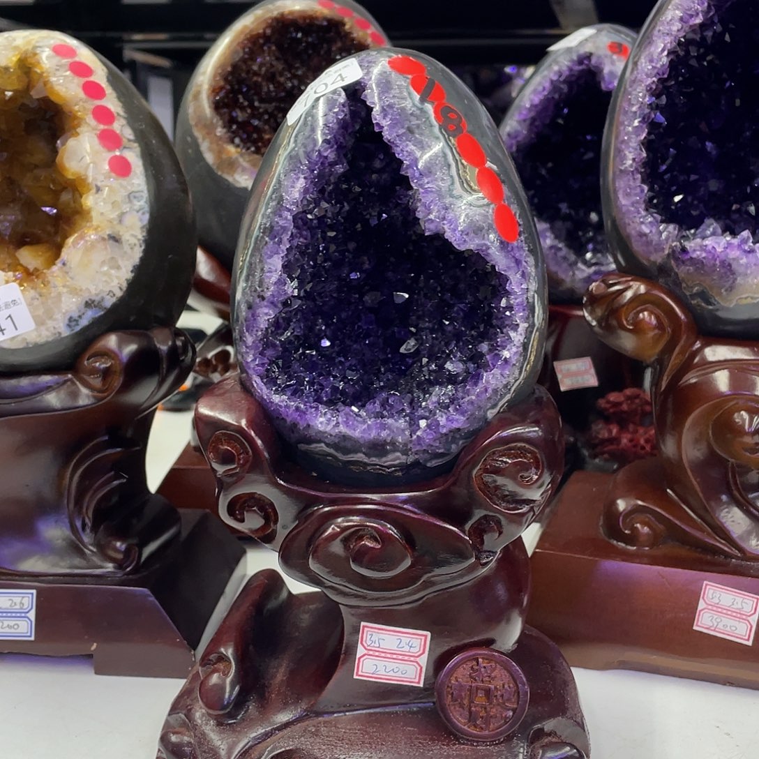 大型摆件（非配饰）紫晶未镶嵌