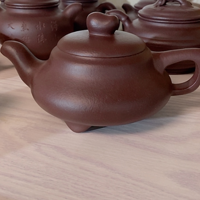 【闪购商品】紫砂茶壶天青泥半手工
